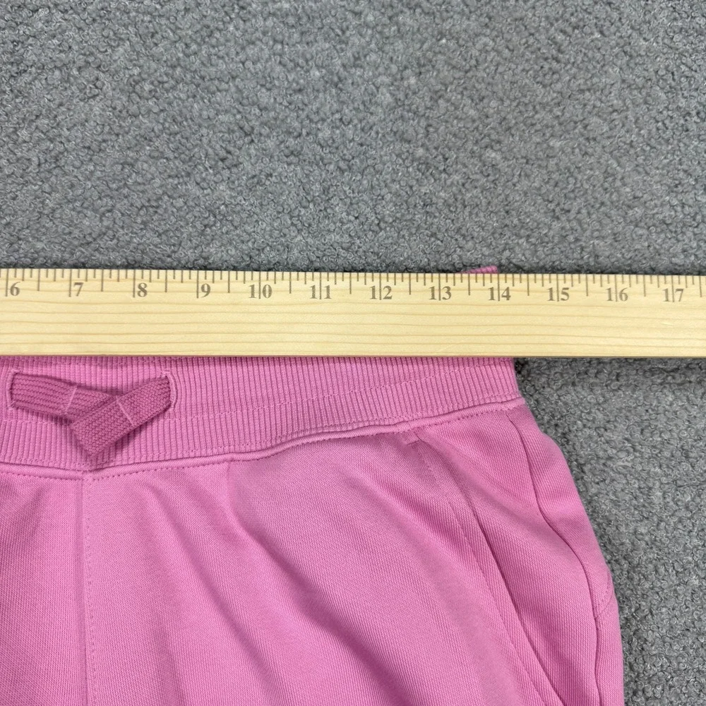 Puma Joggers Women's Small Pink Fleece Lined Athletic Training Sports Sweatpants - Picture 4 of 9